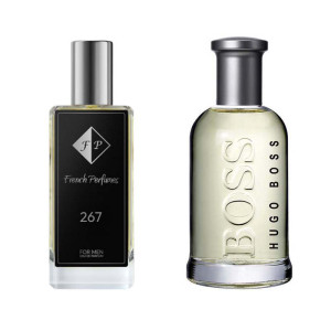 Zamienniki Perfum - Francuskie Perfumy 267 | Hugo Boss - Szary Boss Bottled inspirowane perfumy 33ml