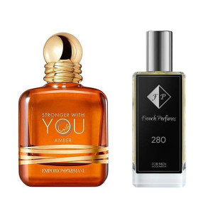 Zamienniki Perfum - Francuskie Perfumy 280 | Armani - Stronger With You Amber inspirowane perfumy 33ml