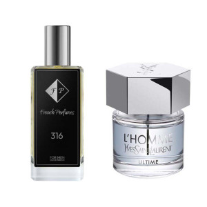 Zamienniki Perfum - Francuskie Perfumy 316 | Yves Saint Laurent - L'Homme Ultime inspirowane perfumy 33ml