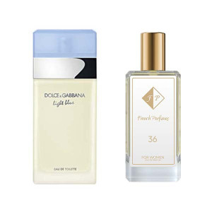 Zamienniki Perfum - Francuskie Perfumy 36 | Dolce & Gabbana - Light Blue Woman inspirowane perfumy33ml
