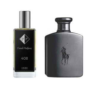 Zamienniki Perfum - Francuskie Perfumy 408 | Ralph Lauren - POLO DOUBLE BLACK inspirowane perfumy 33ml