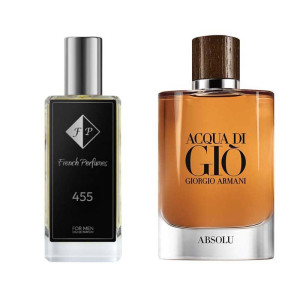 Zamienniki Perfum - Francuskie Perfumy 455 | Armani - Acqua di Gio Absolu inspirowane perfumy 33ml