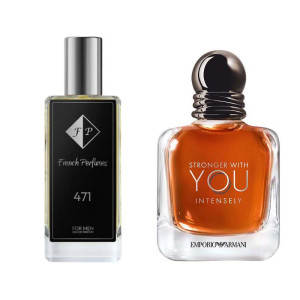 Zamienniki Perfum - Francuskie Perfumy 471 | Armani - Stronger With You Intensely inspirowane perfumy 33ml