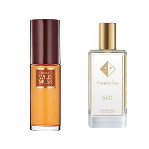 Zamienniki Perfum - Francuskie Perfumy 560 | Coty - Wild Musk inspirowane perfumy 33ml