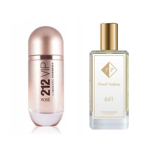 Zamienniki Perfum - Francuskie Perfumy 661 | Carolina Herrera - 212 Vip Rose inspirowane perfumy 33ml