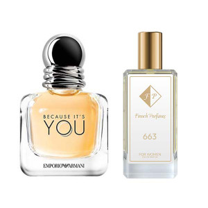 Zamienniki Perfum - Francuskie Perfumy 663 | Armani - Because It's You inspirowane perfumy 33ml