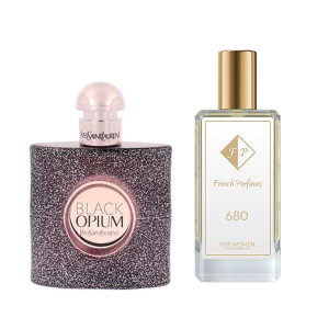 Zamienniki Perfum - Francuskie Perfumy 680 | Yves Saint Laurent -  Black Opium Nuit Blanche 2016 inspirowane perfumy 33ml