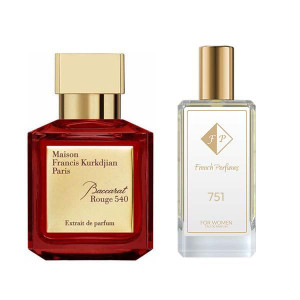 Zamienniki Perfum - Francuskie Perfumy 751 | Kurkdjian - Baccarat Rouge 540 Extrait (UNISEX) inspirowane perfumy