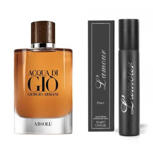 L'amour Premium 455 z inspiracji Armani - Acqua di Gio Absolu 33ml