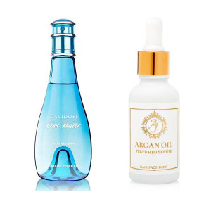 Francuskie Perfumy - AJ Argan OIL 152 z inspiracji Davidoff - Cool Water Woman