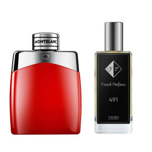 Francuskie Perfumy - FP 491 | inspirowane Montblanc - Legend Red