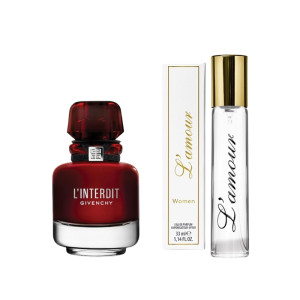 Francuskie Perfumy - L'amour Classic 756 z inspiracji Givenchy L'Interdit Rouge