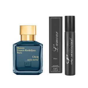 Francuskie Perfumy - L'amour Premium 595 z inspiracji Maison Francis Kurkdjian - OUD Satin Mood (UNISEX)