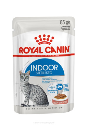 Royal Canin INDOOR Sterilised in Soße 12 x 85 g Beutel