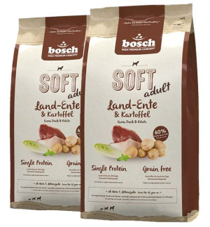 BOSCH SOFT Adult Land-Ente & Kartoffel 25 kg (2 x 12,5 kg)