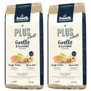 BOSCH PLUS ADULT Forelle & Kartoffel 25 kg (2 x 12,5 kg)