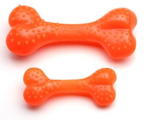 COMFY Fun toy Mint Zahnknochen orange 8,5cm