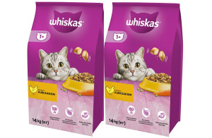 WHISKAS Adult Huhn 2x14kg