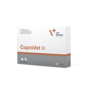 VETEXPERT CoproVet Ein Präparat für Hunde und Katzen zur Vorbeugung der Ursachen von Kotfressen 30 pcs