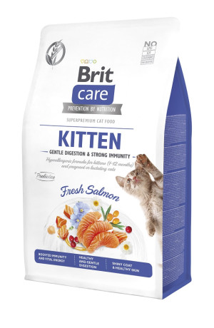 BRIT CARE Grain-Free Kitten Immunity 0.4 kg hypoallergene Formel für Kätzchen