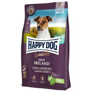 HAPPY DOG Sensible Mini Ireland 10kg mit Lachs und Kaninchen