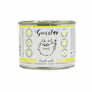 GUSSTO Cat Fresh Calf frisches Kalb 200 g