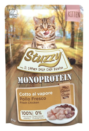 STUZZY Monoprotein Huhn für Kätzchen 85 g