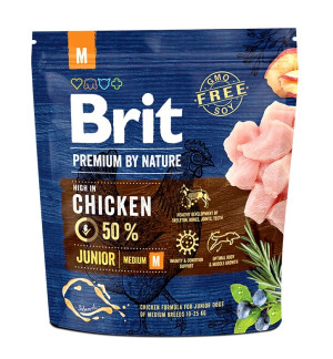 BRIT Premium By Nature Junior Medium M 1 kg
