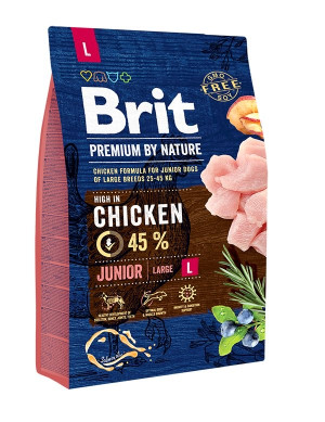 BRIT Premium By Nature Junior Large L 3 kg