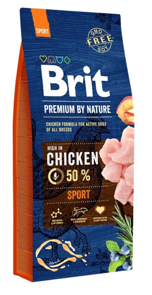 BRIT Premium By Nature Sport 15 kg