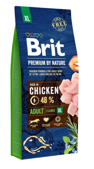 BRIT Premium By Nature Adult Extra Large XL 15 kg