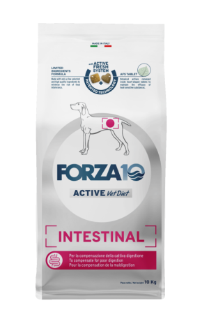 FORZA 10 Intestinal Active Trockenfutter für Hunden mit Magenschleimhautentzündung 10 kg