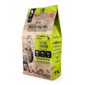 WIEJSKA ZAGRODA Kaczka z gruszką chrupki M 2 kg