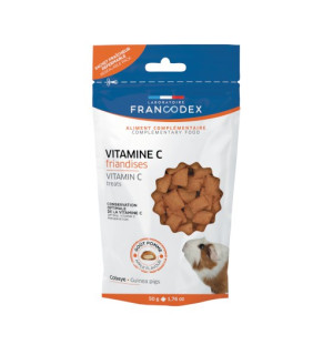 FRANCODEX Vitamin C Leckerbissen für Meerschweinchen 50 g
