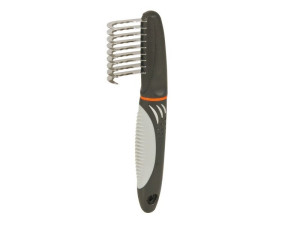 TRIXIE Gartenschere mit gebogenen Zähnen mit rutschfestem Griff 19 cm