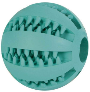 TRIXIE Mintfresh Rugbyball, Naturgummi 6 cm