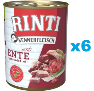 RINTI Kennerfleisch Ente 6x400g