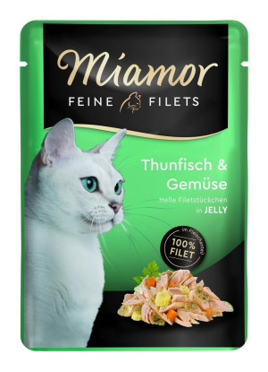 MIAMOR Feine  Filets Thunfisch mit Gemüse Beutel 12x100 g