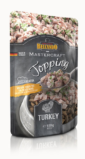 BELCANDO Mastercraft Topping Indyk z Pietruszką 6x100 g