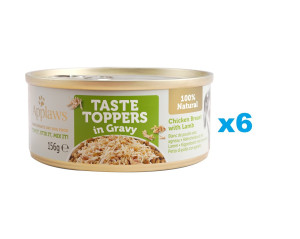 APPLAWS  Taste Topper Hähnchenbrust mit Lamm in Sauce 6 x 156g