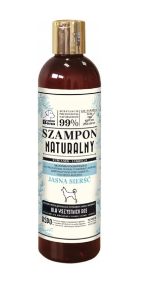 SUPER BENO Natürliches Leichtes Fell Shampoo 300 ml