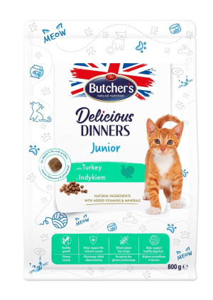 BUTCHER'S Functional Cat Kitten für Kätzchen mit Pute 800 g