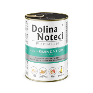 DOLINA NOTECI Premium Bogata w perliczkę z jabłkiem 6x400 g