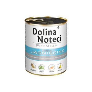 DOLINA NOTECI Mix smaków Premium Bogata w jagnięcinę i gęś z ziemniakami 24x800g