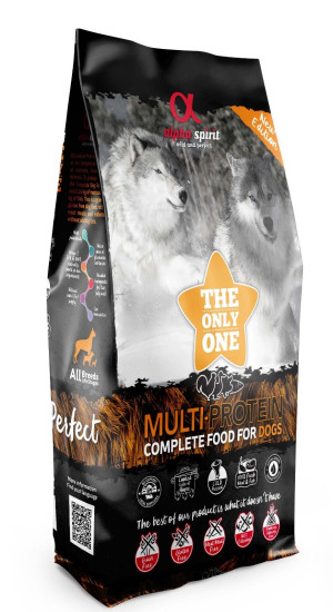 ALPHA SPIRIT Hundetrockenfutter Multiprotein 12 kg