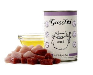 GUSSTO Cat Fresh Turkey & Duck 400 g