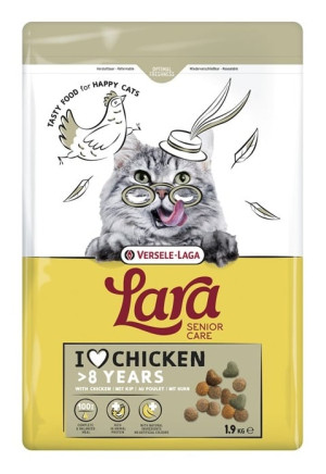 VERSELE-LAGA Lara Senior Chicken Futter mit Huhn für ältere Katzen 1,9 kg
