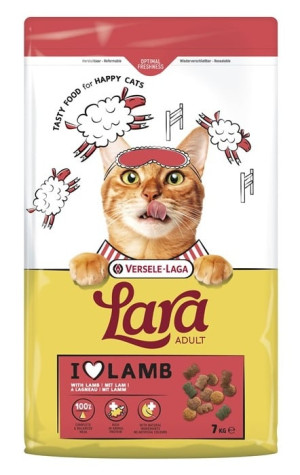 VERSELE-LAGA Lara Adult Lamb Futter für Katzen mit Lamm 7 kg