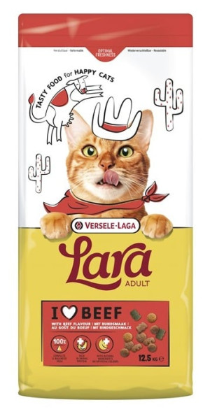 VERSELE-LAGA Lara Adult Beef 12,5 kg karma dla kotów z wołowiną