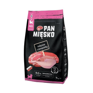 PAN MIĘSKO Cielęcina z przepiórką dla szczeniąt 3 kg